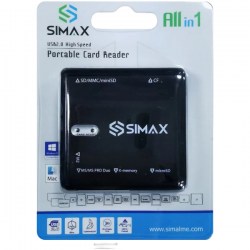 SIMAX PORTABLE CARD READER ALL IN ONE